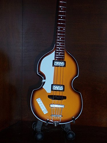 Mini Guitar BEATLES PAUL MCCARTNEY Sunburst Bass