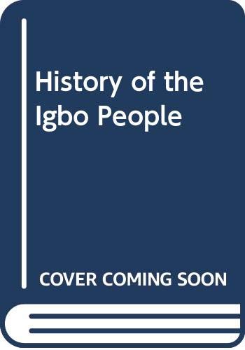 A history of the Igbo people by Elizabeth Allo Isichei