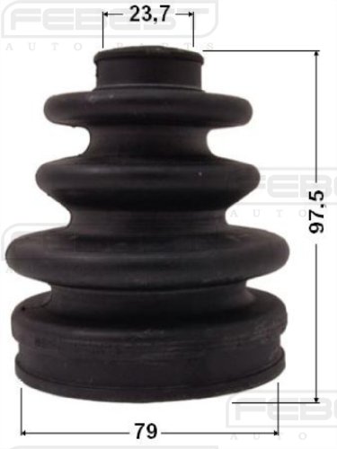 

Febest - Toyota Boot Outer Cv Joint (79X97.5X23.7) Kit - Oem: 04438-12290
