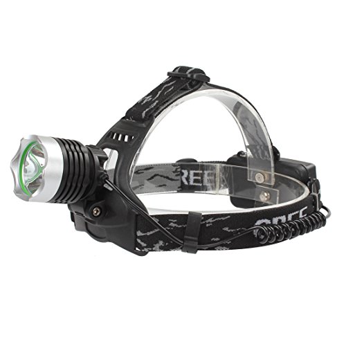 OriGlam®XM-L T6 LED 600LM Long Shot 18650 Headlight 3 Modes Adjustable Headlamp for Hunting / Night Riding
