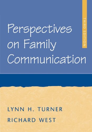 Perspectives on Family Communication by Lynn Turner