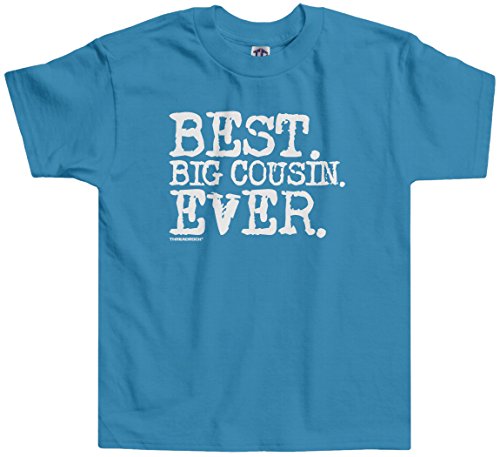 Threadrock Little Girls' Best Big Cousin Ever Toddler T-shirt