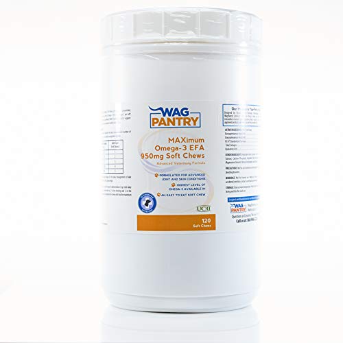 Algopix Similar Product 19 - WagPantry Maximum Omega3 EFA 950mg