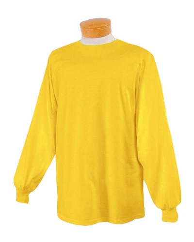 Jerzees 29LS Heavyweight Blend Long Sleeve Tee, Black - Large