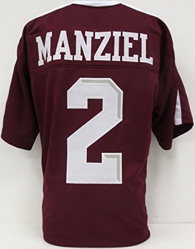 

Johnny Manziel College Texas A&M Maroon Custom Jersey X-Large