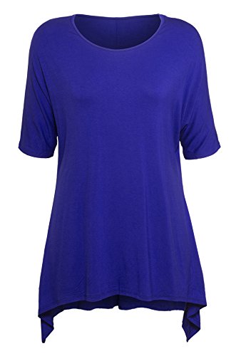 Women's Loose Fit Dolman Plus Size Tunic Top