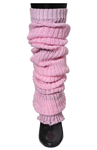 Girls Loose Knit Knee High Leg Warmers Ballet Age 4 - 10 KD dance Made In USA