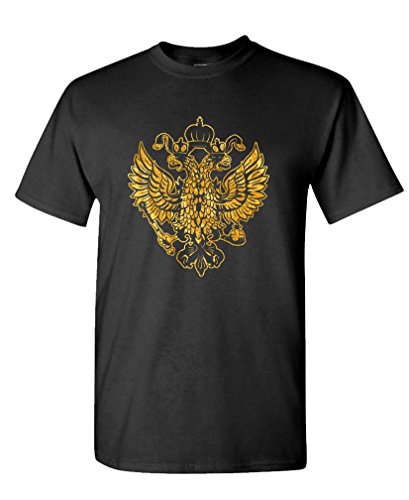 THE GOOZLER - IMPERIAL RUSSIAN EAGLE - Mens Cotton T-Shirt
