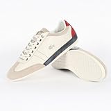 Lacoste - Mens Misano 15 Shoes in Off Wht/Blue/Red