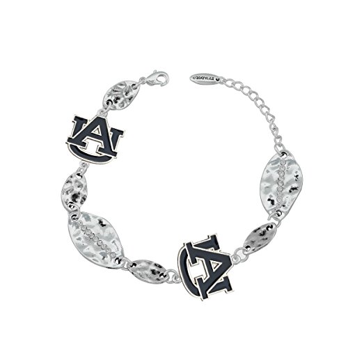 Algopix Similar Product 13 - SANDOL Auburn Logo Crystal Link Bracelet