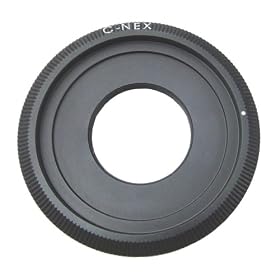 16mm C Mount Lens to Sony NEX Adapter for NEX-7/NEX-3/NEX-5
