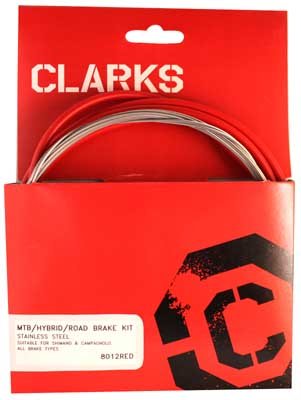 

Cable Brake Clarks Kit Front+rear Stainless Steel Sport Road/mountain Red