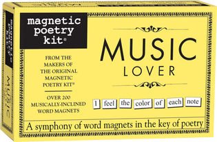 Magnetic Poetry - Music Lover Kit - Words for Refrigerator - Write Poems and Letters on the Fridge