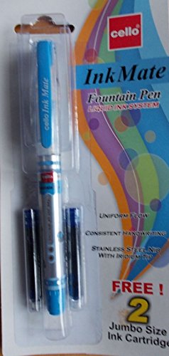 Cello Ink Mate Fountain Pen - Pack of 5