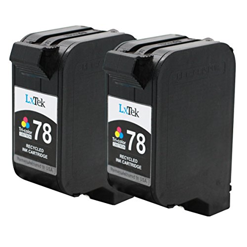 LxTek Remanufactured Ink Cartridge Replacement For HP 78 (2 Tri-Color) C6578DN