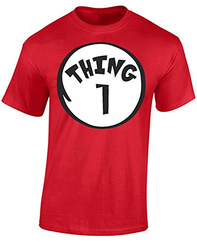 Raxo Men's Thing T-shirt thing 1 and thing 2 shirts