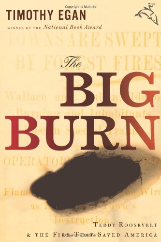 The Big Burn: Teddy Roosevelt and the Fire that Saved America by Timothy Egan