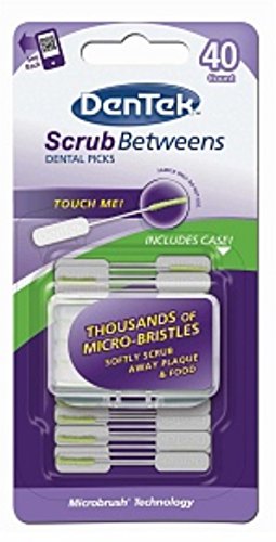 DenTek Scrub Betweens Dental Picks 40 ea