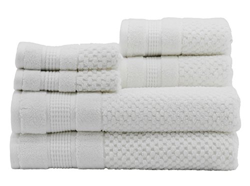 Algopix Similar Product 5 - Caro Home Pebble 6 Piece Bath Towel