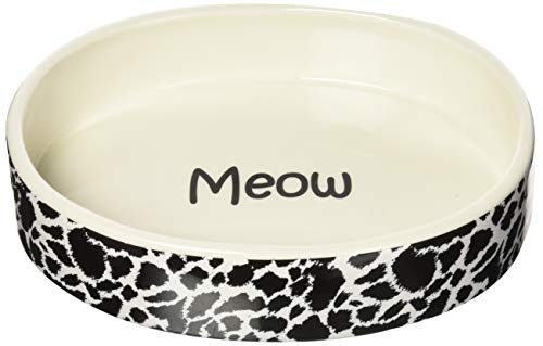 Algopix Similar Product 10 - Savvy Tabby Wild Time Cat Dish Black