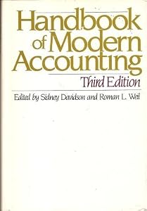 Handbook of modern accounting by Sidney Davidson