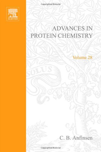 ADVANCES IN PROTEIN CHEMISTRY VOL 28, Volume 28 by Author Unknown