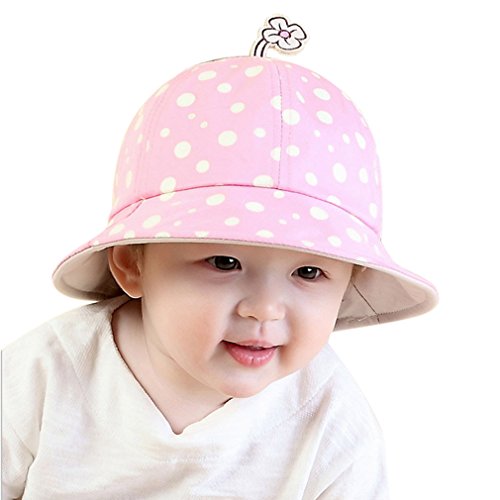 Algopix Similar Product 7 - Babys Dot Sun Hat Lightweight Bucket