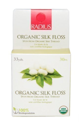 Radius Natural Silk Floss, 6 x 33 Yards