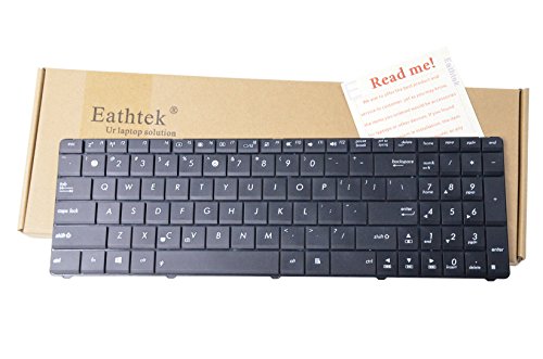 Eathtek New US Black Keyboard for ASUS X55A X55C X55U X55VD