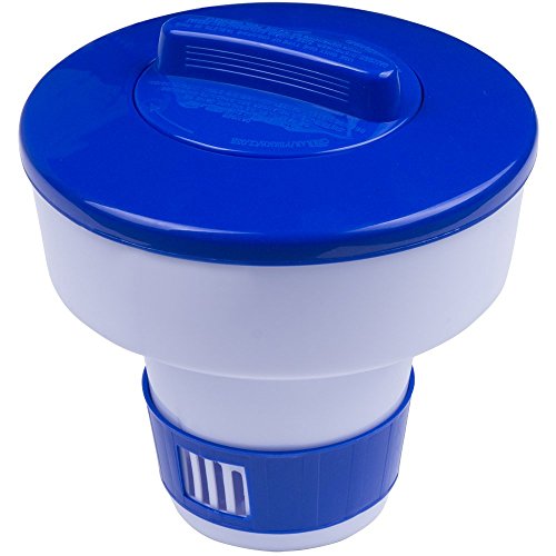 Flamingo Chlordosierschwimmer Entenform - Für 1 & 3 Zoll Pool Tabletten