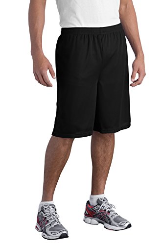 Sport-Tek mens Long Mesh Short (T515)