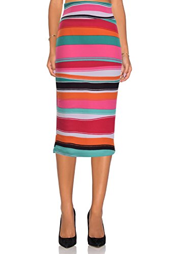 ViV Collection Printed Pencil Skirts