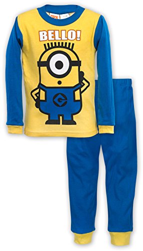 Boys Double Sided Minion Pajama Sizes 4-10