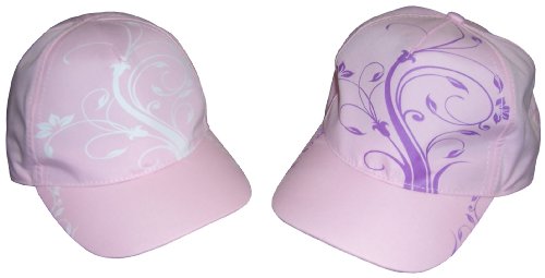 N'Ice Caps Girls Floral Scroll Print Magical Color Changing Cap