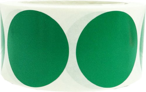 Green Color Coding Dot Labels 2