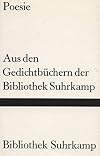 Poesie aus den Gedichtbüchern der Bibliothek Suhrkamp