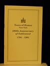 Town of Homer, New York: 200th Anniversary of Settlement 1791-1991