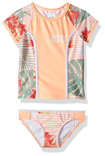 Algopix Similar Product 16 - Roxy Girls Lush Florals Short Sleeve