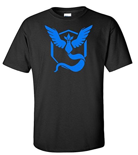 Pokemon Go Team Mystic Black Shirt (X-Large)