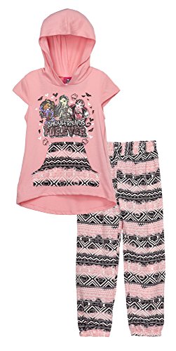 Mattel Monster High Girls Jogger and Tee 2 Piece Set