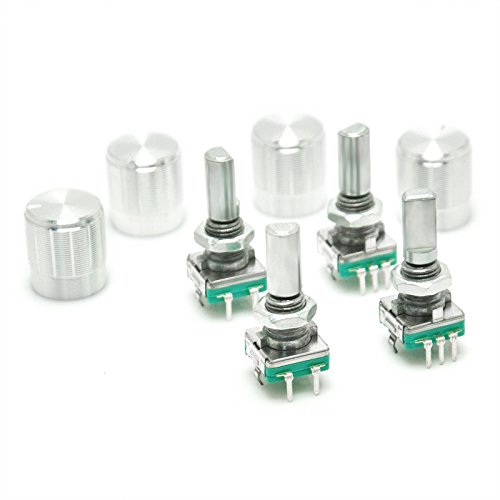 Algopix Similar Product 5 - Gikfun 5Pin Rotary Encoder Code Switch