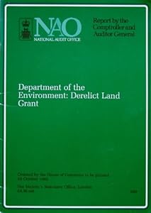 Report by the Comptroller and Auditor General: Department of the Environment: [HC]: [1987-88]: House of Commons Papers: [1987-88]