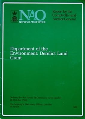 Report by the Comptroller and Auditor General: Department of the Environment: [HC]: [1987-88]: House of Commons Papers: [1987-88]