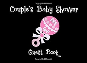 Couple's Baby Shower Guest Book: An Event Visitors Signing Keepsake
