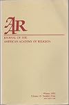 Journal of the American Academy of Religion (Winter 1992, Volume 60 No. 4)