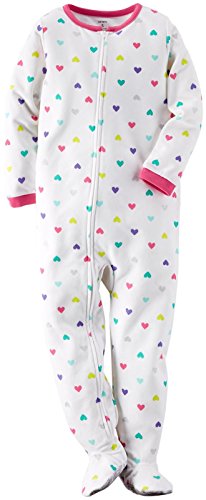 Carter's Little Girls' Print Footie (Toddler/Kid)
