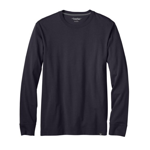 Eddie Bauer Mens Classic Fit Long-Sleeve Legend Wash T-Shirt