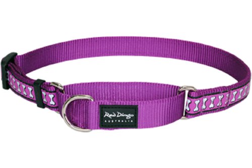

Red Dingo Reflective Martingale Dog Collar, Small