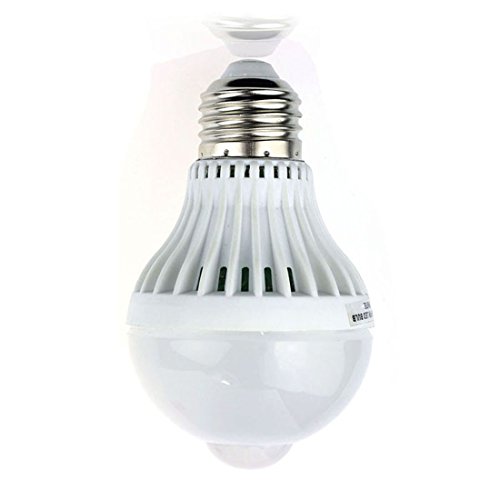 BESSKY Sensor light ,E27 5W AC 110V 18LED Motion Control PIR Sensor light Lamp Bulb Warm White