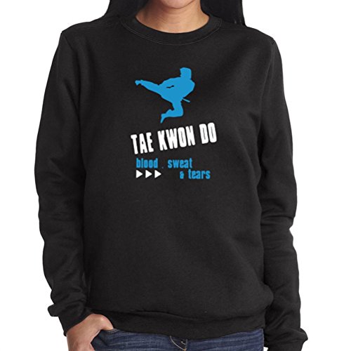 

Tae Kwon Do BLOOD , SWEAT TEARS Womens Sweatshirt
